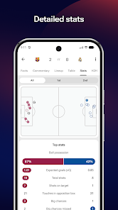 fotmob mod apk live scores screen